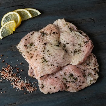 OIL SALT PEPPER ROSEMARY BBQ CHICKEN STEAK