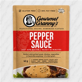 GOURMET GRANNY'S PEPPER SAUCE MIX 42G