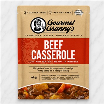 GOURMET GRANNY'S BEEF CASSEROLE SAUCE MIX 44G