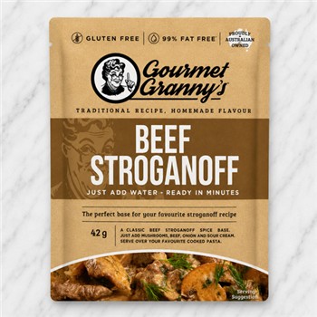 GOURMET GRANNY'S BEEF STRONGANOFF MIX 42G