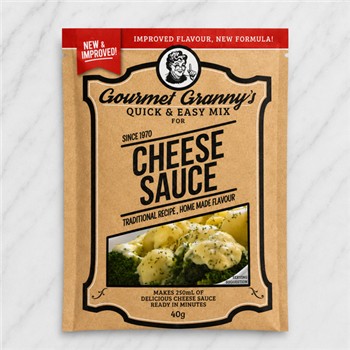 GOURMET GRANNY'S CHEESE SAUCE MIX 40G