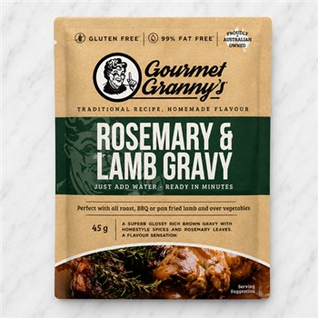 GOURMET GRANNY'S ROSEMARY & LAMB GRAVY MIX 45G