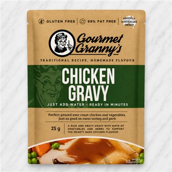 GOURMET GRANNY'S CHICKEN GRAVY MIX 25G