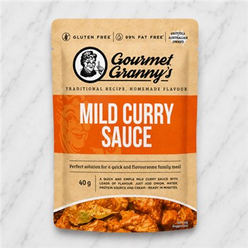 GOURMET GRANNY'S POWDER MIX MILD CURRY SAUCE 40G