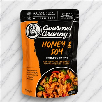 GOURMET GRANNY'S HONEY SOY STIRFRY SAUCE