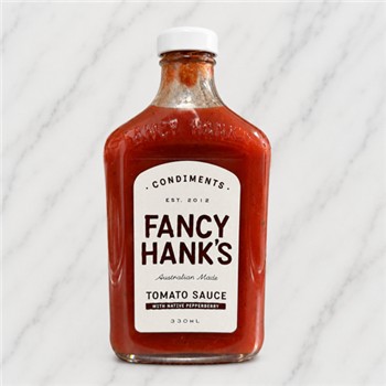FANCY HANK'S TOMATO SAUCE 330ML
