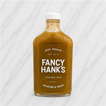 FANCY HANK'S JALAPENO & PEACH 200ML